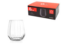 Набор стаканов Rcr Optiq Glass 430 мл, 6 штук