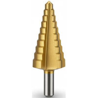 Сверло Hammer 24359 treptat pentru metal HSS TiN 4341, d 6-38 mm