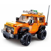 Конструктор Sluban B1013 SUV american Bronx, 302 elem.
