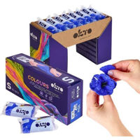Набор для творчества Okto 10027 Plastilină aerată Air Clay Colours, 10buc, albastră, mărimea S