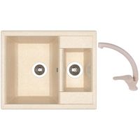 Мойка кухонная со смесителем Dr.Gans Astra 620K + SanDonna F 1069 bej