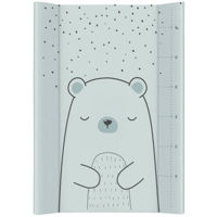 Accesoriu pentru înfășat Kikka Boo 31108060034 Salteluta pentru infasat tare Bear with me Mint, 80x50 cm