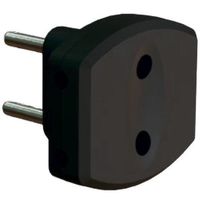 Adaptor electric Neomax NX1119 б/з, 10А, (мини) черный / 73417