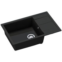 Chiuvetă bucătărie SanDonna Ines 780 Negru Metalic