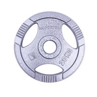 Гантель miscellaneous 2737 Disc d=50 mm metal 20 kg 12706 Hamerton cu maner