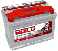 Автомобильный аккумулятор Mutlu 78 AH SFB A780 (278*175*175)LB3.78.078.A