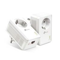 Punct de acces Wi-Fi TP-Link TL-PA7017P, AV1000 Powerline Adapter with AC Passthrough
