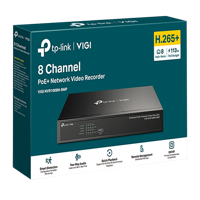 TP-Link "VIGI NVR1008H-8MP", 8 Channel PoE+ Network Video Recorder