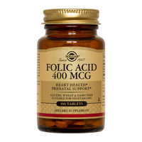 FOLIC ACID 400MCG 100VTABS