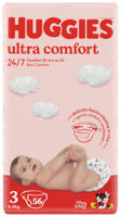 Scutece unisex Huggies Ultra Comfort Jumbo  3  (4-9 kg), 56 buc