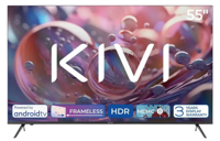 Televizor 55" LED SMART TV KIVI 55U760QB, 3840x2160 4K UHD, Android TV, Black