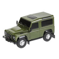 Jucărie cu telecomandă Rastar 78500 T/C 1:24 Land Rover Defender, verde, 50634