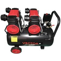 Compresor Vector+ (1520Wx2) 50L (fara ulei)