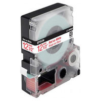 Tape Cartridge EPSON LK4WRN; 12mm/9m Standard, Red/White, C53S654011