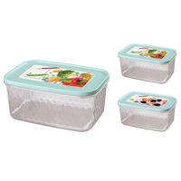 Контейнер для хранения пищи Бытпласт 45590 хранение/заморозка Phibo Кристалл 1.3l, 18x12.5x