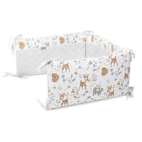 Бортик для кроватки Sensillo 22308 Protectie interioara de plus patut Karo 180x30 cm