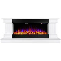 Șemineu electric ArtFlame Arizona mini & Dalas, 603x1470x430 mm, Alb