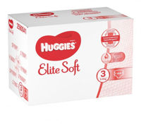 Scutece Huggies Elite Soft 3 BOX (5-9 kg), 2x72 buc.