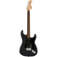 Гитара Fender Pack Squier Affinity Stratocaster HSS LF (charcoal frost metallic)