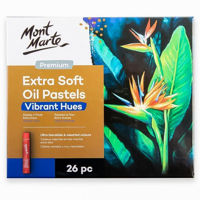 Набор для творчества Mont Marte MMPT0042 Set pastel Extra Soft Oil 26 col, Vibrant Hue