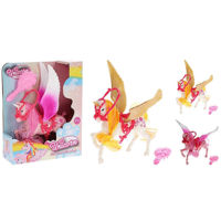 Игрушка Promstore 55192 Единорог с крыльями и гребнем, 14 x 21 x 4,5 см