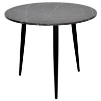 Стол Evelin di Costacurta DT-404-6B, D=88см, Каркас/Опоры: Металл Черный