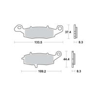 07KA1807 MCB681SV MCB681SH MCB681 MCB681SH MCB681SV MCB681SRT FDB2049P 07KA1807 FDB2049ST KAWASAKI ENGINE	TYPE MODEL	TYPE CODE	PART APPLICATION DATE	DESIGNATION 400	Ninja R	ZX400	11-	front 400	ZRX	ZR400E	96-97	front 650	ER-6 - F	EX650A	06-08	front 650	ER-6 - F	EX650C	09-11	front 650	ER-6 - F	EX650E	12-16	front 650	ER-6 - F ABS	EX650A	06-08	front 650	ER-6 - F ABS	EX650C	09-11	front 650	ER-6 - F ABS	EX650E	12-16	front 650	ER-6 - N	ER650A	06-08	front 650	ER-6 - N	ER650C	09-11	front 650	ER-6 - N	ER650E	12-16	front 650	ER-6 - N ABS	ER650A	06-08	front 650	ER-6 - N ABS	ER650C	09-11	front 650	ER-6 - N ABS	ER650E	12-16	front 650	KLE - Versys	LE650A	07-09	front 650	KLE - Versys ABS	LE650A	07-09	front 650	KLE - Versys ABS	LE650C	10-14	front 650	W	EJ650A	99-06	front 750	Z	ZR750J	04-06	front 750	Z - S	ZR750J(J,K)	05-06	front 750	ZR - Zephyr	ZR750C(D)	96-99	front 750	ZR-7	ZR750F	99-04	front 750	ZR-7	ZR750F	99-04	rear 750	ZR-7 - S	ZR750F	01-03	front 750	ZR-7 - S	ZR750F	01-03	rear 800	VN - Drifter	VN800C(C,E)	99-03	rear 800	W	EJ800A	11-17	front 800	W	EJ800B	20-	front 800	W - Café	EJ800B	19-	front 800	W - Street	EJ800B	19-	front 1000	KLV	WVBS	04-06	front 1100	GPZ - E	ZXT10E(E)	95-97	front 1100	GPZ - Horizont ABS	ZXT10E(F)	96-98	front 1100	ZR - Zephyr	ZRT10B	96-97	front 1500	VN - Classic Fi	VNT50N	00-02	rear 1500	VN - Classic Tourer	VNT50G(G,H)	98-99	front 1500	VN - Classic Tourer Fi	VNT50G	00-04	front 1500	VN - Classic Tourer Fi	VNT50G	00-04	rear 1500	VN - Drifter	VNT50J(J)	99-00	rear 1500	VN - Drifter	VNT50J(R)	01-03	rear 1500	VN - Nomad, Nomad Fi	VNT50G(L)	98-93	front 1600	VN - Classic	VNT60A	03-08	front 1600	VN - Classic Tourer	VNT60A(D)	05-08	front 1700	VN - Classic	VNT70E(E)	09	front 1700	VN - Classic ABS	VNT70E(F)	10-17	front 1700	VN - Classic Tourer	VNT70C	09	front 1700	VN - Classic Tourer ABS	VNT70C	10-17	front 1700	VN - Vulcan Nomad ABS	VNT70C	15-17	front SUZUKI ENGINE	TYPE MODEL	TYPE CODE	PART APPLICATION DATE	DESIGNATION 125	RV - Van Van	WVBT	03-06	front 125	RV - Van Van	WVBT	07-17	front 200	RV - Van Van		16-	front 500	GS - E, EU	GM51B	96-00	front 500	GS - F, FU	BK	04-08	front 500	GS - U	BK	03-06	front 500	GS - U	WVBK	01-02	front 600	GSF - Bandit	WVA8	00-04	front 600	GSF - S Bandit	WVA8	00-04	front 600	GSX - F	AJ	98-02	front 600	GSX - FU	AJ	98-00	front 650	DL - A V-Strom	C7	12-16	front 650	DL - A V-Strom	WC70	17-	front 650	DL - A V-Strom	WC71	17-	front 650	DL - A V-Strom	WVB1	07-11	front 650	DL - V-Strom	WVB1	04-11	front 650	DL - XTA V-Strom	C7	15-16	front 650	DL - XTA V-Strom	WC70	17-	front 650	DL - XTA V-Strom	WC71	17-	front 650	GSF - A Bandit	WVB5	05-06	front 650	GSF - Bandit	WVB5	05-06	front 650	GSF - S Bandit	WVB5	05-06	front 650	GSF - SA Bandit	WVB5	05-06	front 650	SFV - A Gladius	WVCX	09-16	front 650	SFV - Gladius	WVCX	09-16	front 650	SV	AV	99-02	front 650	SV	WVBY	03-09	front 650	SV - A	WVBY	07-09	front 650	SV - ABS	WCX0	16-	front 650	SV - ABS	WCX1	16-	front 650	SV - S	AV	99-02	front 650	SV - S	WVBY	03-10	front 650	SV - SA	WVBY	07-10	front 650	SV - X ABS	WCX0	18-	front 650	SV - X ABS	WCX1	18-	front 650	XF - Freewind	AC	97-02	front 750	GSR	C5	11-15	front 750	GSR - A	C5	12-16	front 750	GSX	AE	98-03	front 750	GSX - F	AK	98-02	front 750	GSX - F	WVAK	03-06	front 800	VL - Intruder C800	WVBM	05-17	front 800	VL - Volusia	WVBM	01-05	front 800	VZ - Intruder M800	WVB4	05-16	front 800	VZ - Marauder	AF	97-03	front 1000	DL - V-Strom	WVBS	02-09	front 1100	GSX - G	GV74A	96	front 1500	VL - Intruder C1500	WVAL	05-08	front 1500	VL - LC Intruder	WVAL	01-04	front 1500	VZ - Intruder M1500	WVCU	09-13	front