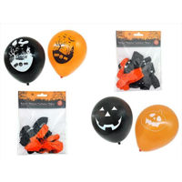 Новогодний декор Promstore 18351 Набор шаров надувных Halloween 10шт