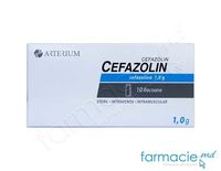 Cefazolin pulb./sol. inj. 1 g  N10 (KMP)