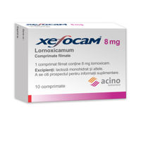 Ксефокам таблетки в оболочке N10 8 мг (лорноксикама)