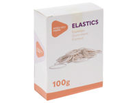 Set de elastice pentru bani 100g, maro