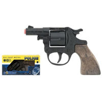 Игрушечное оружие Gonher 73/6 Pistol politie (8 gloante), 45731