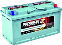 Автомобильный аккумулятор President 100 AH 1000A (353*175*190)
