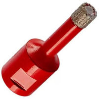 Set de tubulare, bite, duze Modeco Expert 187093 Carota diamantata pentru ceramica M14х10mm MN-76-210