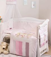 Постельный комплект Dolce D-002 Зайчики-друзья, розовый, код 42101