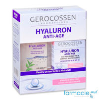 Gerocossen Hyaluron Anti Age Crema antirid de zi SPF10 35+ 50ml + Apa micelara 300ml Set