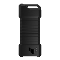 .M.2 SATA /NVMe SSD Enclosure ASUS TUF Gaming A1 USB3.1 Type-C/A, Durable Black, IP68, MIL-STD-810H