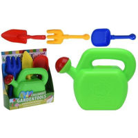 Игрушка ProGarden 41573 Набор для песка с лейкой 4шт, пластик