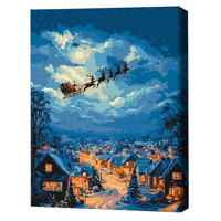 Картина по номерам BrushMe BS54521 40x50cm (în cutie) Sărbătoarea se apropie