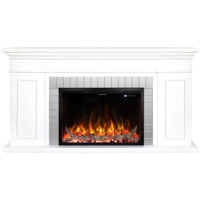 Șemineu electric ArtFlame Safina & Tomas maxi, 900x1700x300 mm, Alb