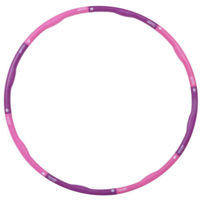 Echipament sportiv inSPORTline 2982 Cerc hoola hoop d=100 cm 6859 pink-violet 1,2 kg