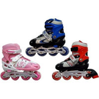 Роликовые коньки Promstore 01320 N506, подсветка передних колес (31-42)