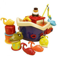 Аксессуар для купания Battat BX1012ZK Игрушка Toy set - CAUGHT A FISH