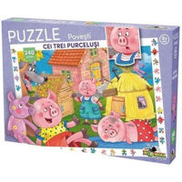 Головоломка Noriel NOR3089 Puzzle Colectia Povesti Cei Trei Purcelusi 2017