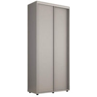 Dulap Mobildor-Lux Compact uși glisante PAL (120x45x220H cm) Grey