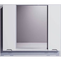 Зеркало для ванной miscellaneous DIJON 100 Alb St./Dr. cu 2 dulapuri baie