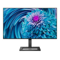 27.0" PHILIPS 275E2FAE, Black, IPS, 2560x1440, 75Hz, 1msMPRT, 350cd, MegaDCR, HDMI+DP, Spkrs, Pivot