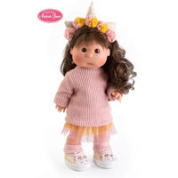 Кукла Antonio Juan 23102 Iris in diadema Unicorn 38 cm, 60090
