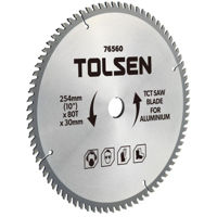 Диск отрезной Tolsen Круглый диск для алюминия 210x30 мм 60T (76540)