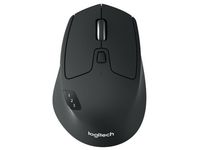 Wireless Mouse Logitech M720 Triathlon, Optical, 1000 dpi, 8 buttons, 1xAA, Bluetooth + 2.4GHz